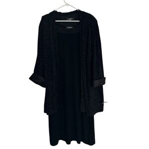 R&M Richards Black Formal Dress with‎ Jacket